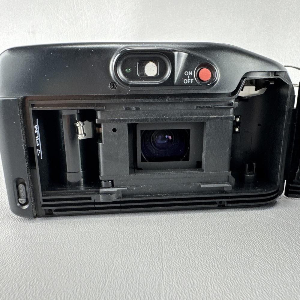 Canon Sure Shot Zoom-S Black Point & Shoot 35mm Film Camera Untested Parts Repai - Picture 11 of 12